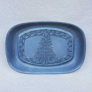 Wilton Armetale Pewter Tree/Snowflake Bread Dish Item #205465